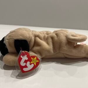 Ty Beanie Babies Pugsly 1996 MWMT